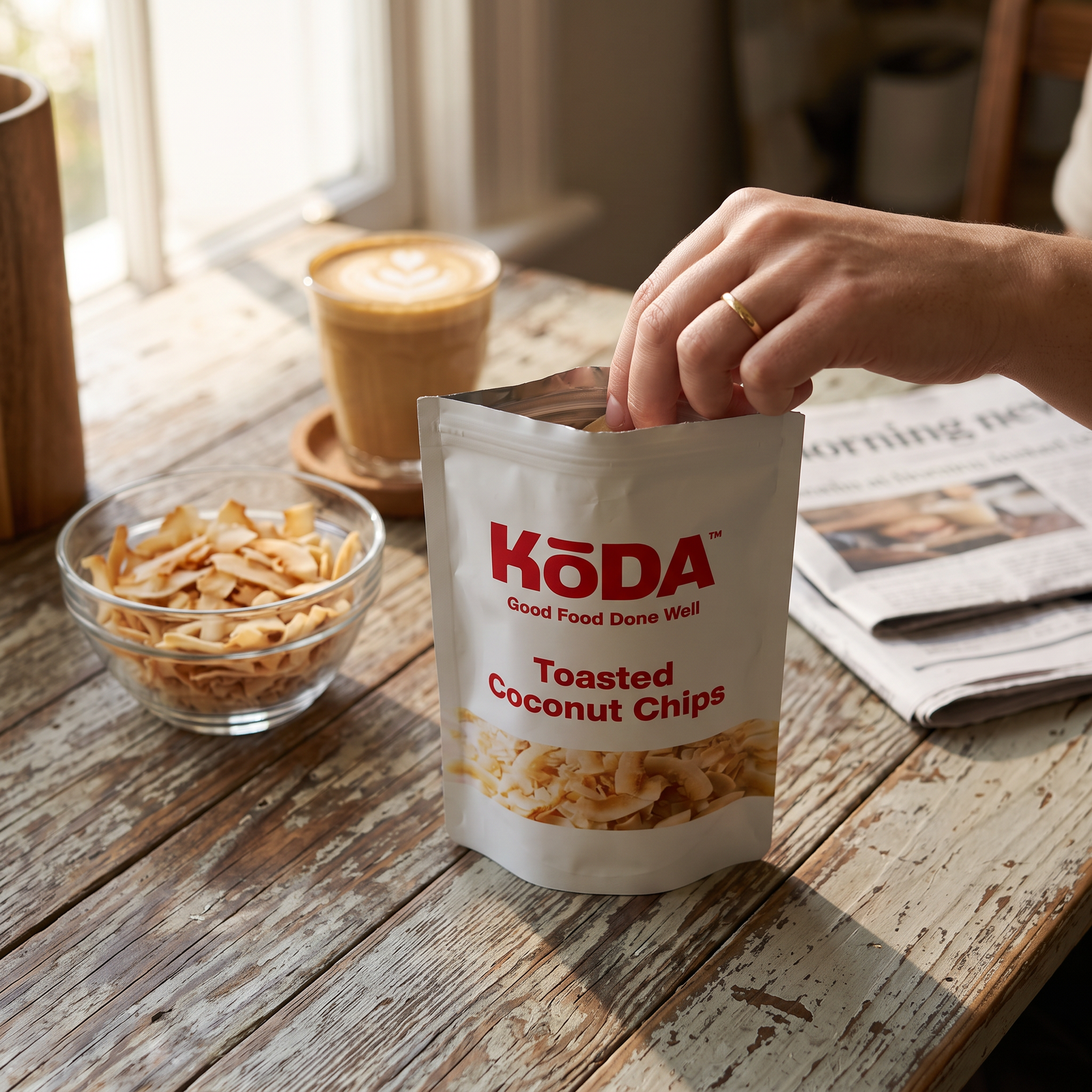 Toasted Coconut Chips 200g - Image 2